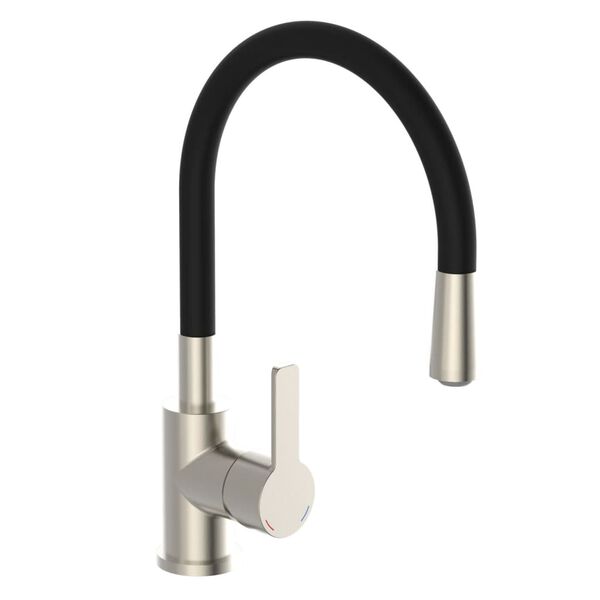 EISL Torneira misturadora para lava-lou&ccedil;a FLEXO preto