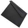 vidaXL Tapete de Prote&ccedil;&atilde;o para Esportes Preto 213 x 152 x 0,6 cm