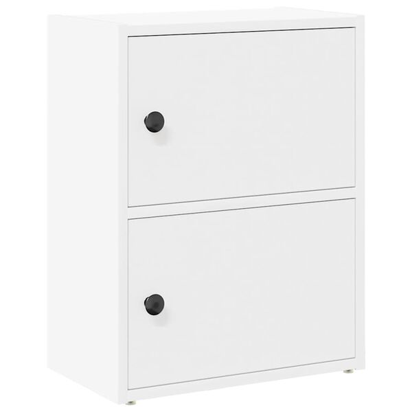 vidaXL Estante 40x24x52 cm derivados de madeira branco