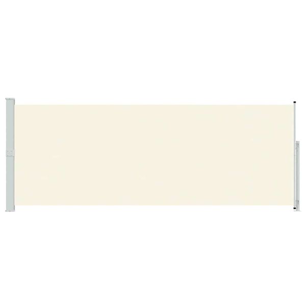 vidaXL Toldo lateral retr&aacute;til para p&aacute;tio 180x500 cm creme