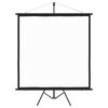 vidaXL Tela de proje&ccedil;&atilde;o com trip&eacute; 89" 1:1