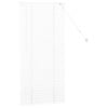 vidaXL Persianas venecianas com cortinas Branco 130 x 55 cm Alum&iacute;nio
