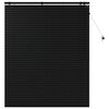 vidaXL Cortina Veneziana Preto 135 x 160 cm 35 mm