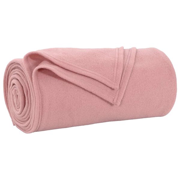 vidaXL Cobertores de Sof&aacute; 24 pcs Rosa 170 x 130 cm L&atilde;