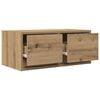 vidaXL M&oacute;vel TV 60x31x25,5 cm derivados de madeira carvalho artisiano