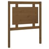 vidaXL Cabeceira de cama 80,5x4x100 cm pinho maci&ccedil;o castanho mel