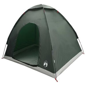vidaXL Barraca de Camping Verde Ex&eacute;rcito 190 x 140 x 105 cm