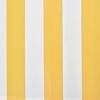 vidaXL Toldo dobr&aacute;vel manual 300 cm amarelo/branco