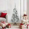 vidaXL &Aacute;rvore de Natal Articulada Artificial Branco 120 cm PE e PVC