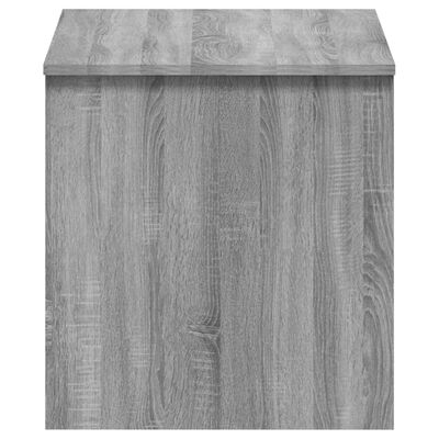 vidaXL Mesa de centro 102x50,5x52,5cm madeira processada sonoma cinza