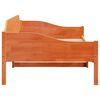 vidaXL Cama sem colchão 80x200 cm pinho maciço castanho-mel