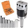vidaXL Conj. ferramentas de mandrilar 15 pcs cabe&ccedil;a de 50 mm F1-12 MT2-M10