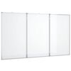 vidaXL Quadro branco magn&eacute;tico dobr&aacute;vel 120x100x1,7 cm alum&iacute;nio