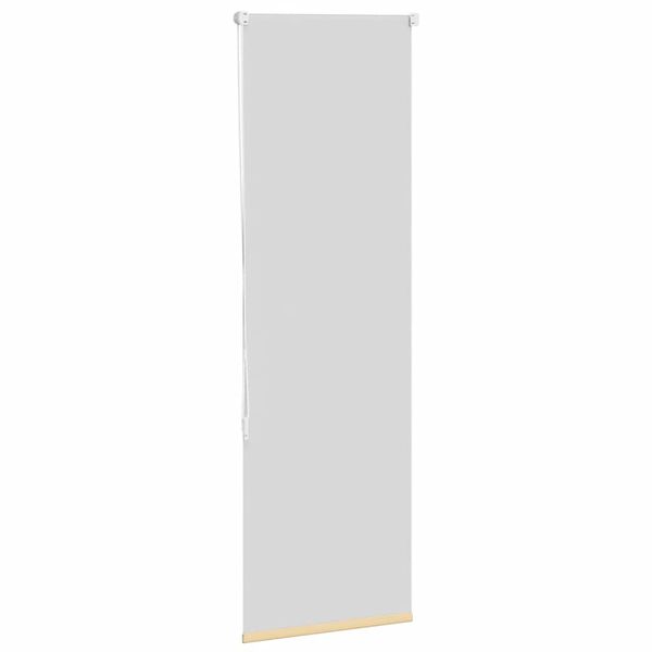 vidaXL Persiana de enrolar 45x175 cm largura tecido 40,7 cm poli&eacute;ster