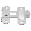 vidaXL Fechadura de Porta 2 pcs Prateado 70 x 8 mm A&ccedil;o