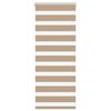 vidaXL Cortina de zebra 55x100 cm largura do tecido 50,9 cm poli&eacute;ster