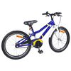 vidaXL Bicicleta Infantil 24 Polegadas para 8-12 anos Azul Branco