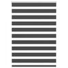 vidaXL Cortina de zebra 105x150 cm largura do tecido 100,9cm poli&eacute;ster