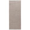 vidaXL Tapete para uso interno e externo PALMERAS Bege 80 x 150 cm