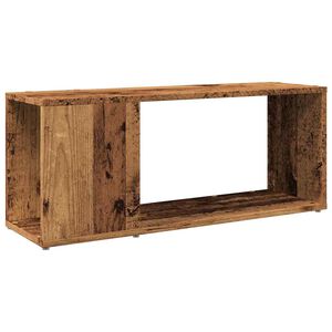 vidaXL M&oacute;vel de TV 80x24x32cm derivados de madeira cor madeira velha