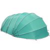 vidaXL Tenda de Piscina Domo Azul 538 x 440 x 204 cm