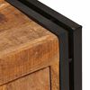 vidaXL Buffet Castanho 66 x 33 x 70 cm Madeira de manga maci&ccedil;a