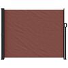 vidaXL Toldo lateral retr&aacute;til 160x500 cm castanho