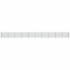 vidaXL Cerca de malha de arame com flange 2x25 m verde