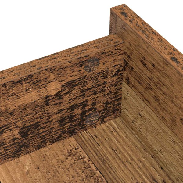 vidaXL Capa de Parafuso Autoadesiva 2 pcs Madeira antiga &Oslash; 20 x 0,5 mm