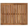 vidaXL Tampo de Mesa 60,5 x 49 x 2 cm Retangular Natural