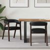 vidaXL Cadeiras de Jantar 2 pcs Marrom Claro 54 x 57 x 73 cm