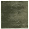 vidaXL Tapete pelo curto macio lav&aacute;vel HUARTE 160x160cm verde-floresta