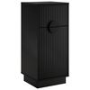 vidaXL Buffet VENRAY Preto 35 x 33 x 77,5 cm Derivados de Madeira