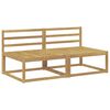 vidaXL Sof&aacute; M&eacute;dio Externo Branco 158 x 83 x 73 cm