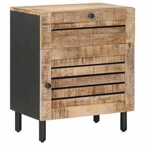 vidaXL Mesa-de-cabeceira Natural 50 x 33 x 60 cm