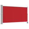 vidaXL Toldo lateral retr&aacute;til para p&aacute;tio 140x300 cm vermelho