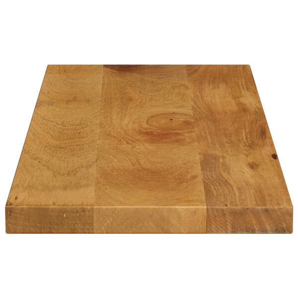 vidaXL Tampo de mesa retangular 90x20x2,5 cm mangueira maci&ccedil;a