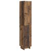vidaXL Conjunto de Gabinete 2 unid. Madeira antiga