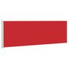 vidaXL Toldo lateral retr&aacute;til para p&aacute;tio 200x600 cm vermelho