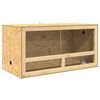 vidaXL Terr&aacute;rio Castanho 100 x 50 x 50 cm OSB