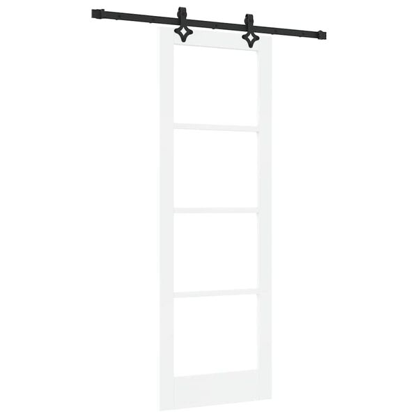 vidaXL Porta Deslizante Branco 73,5 x 211 cm