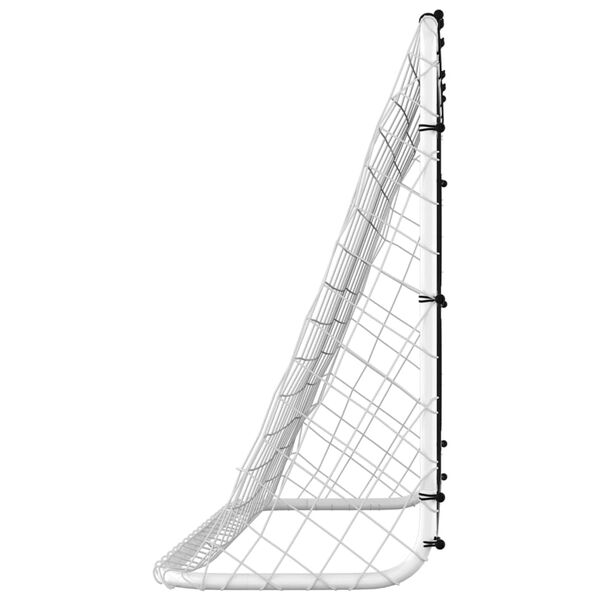 vidaXL Baliza de treino para futebol com rede 184x61x122 cm aço