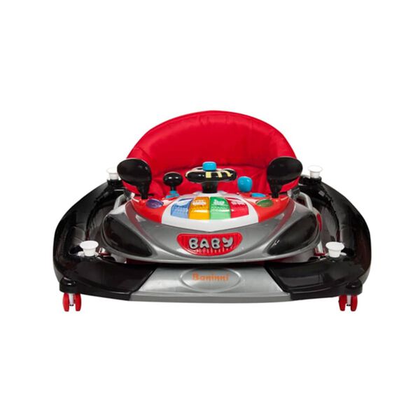 Baninni Andarilho p/ beb&eacute;s 2-em-1 Rosco vermelho e preto BNBW004-CHBK