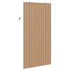 vidaXL Estores de rolo com cortinas Manual Natura 100 x 220 cm Bambu