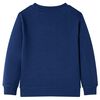 Sweatshirt para criança azul-marinho 92