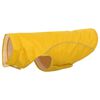 vidaXL Capa de chuva para c&atilde;es com tiras reflectoras amarelo 3XL