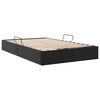 vidaXL Cama com Armazenamento Preto 120 x 200 cm Couro sint&eacute;tico