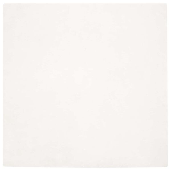 vidaXL Tapete de Pelo Sint&eacute;tico de Coelho Olite Creme 200 x 200 cm