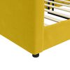 vidaXL Sof&aacute;-cama 80x200 cm veludo amarelo