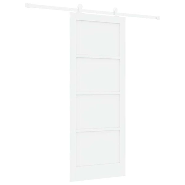 vidaXL Porta Deslizante ORKDAL Branco 83 x 211 cm
